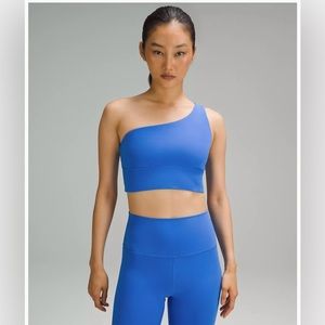 lululemon Align™ Asymmetrical Bra
size 6 in RARE COLOR pipe dream blue